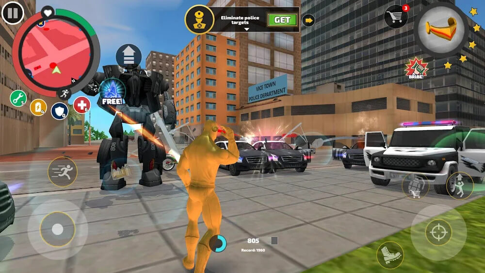 Rope Hero: Vice Town Screenshot 6