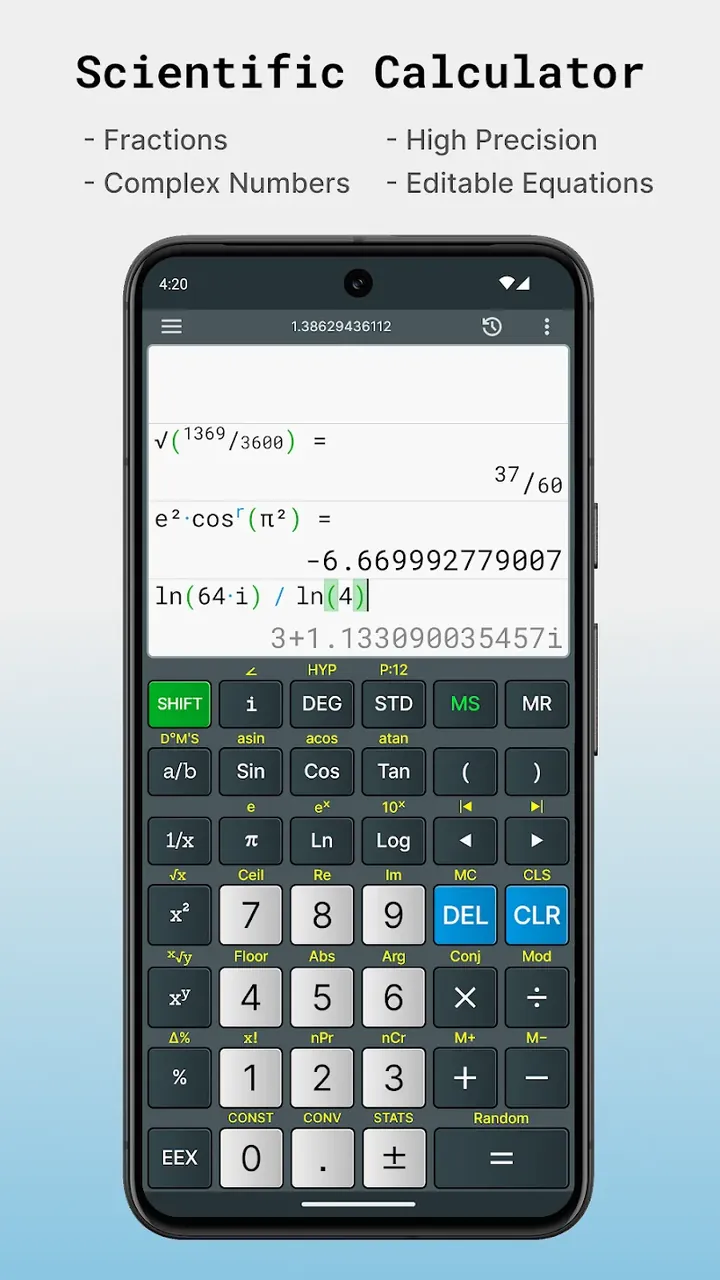 Scientific Calculator Plus (CalcTastic Calculator) screenshot 2