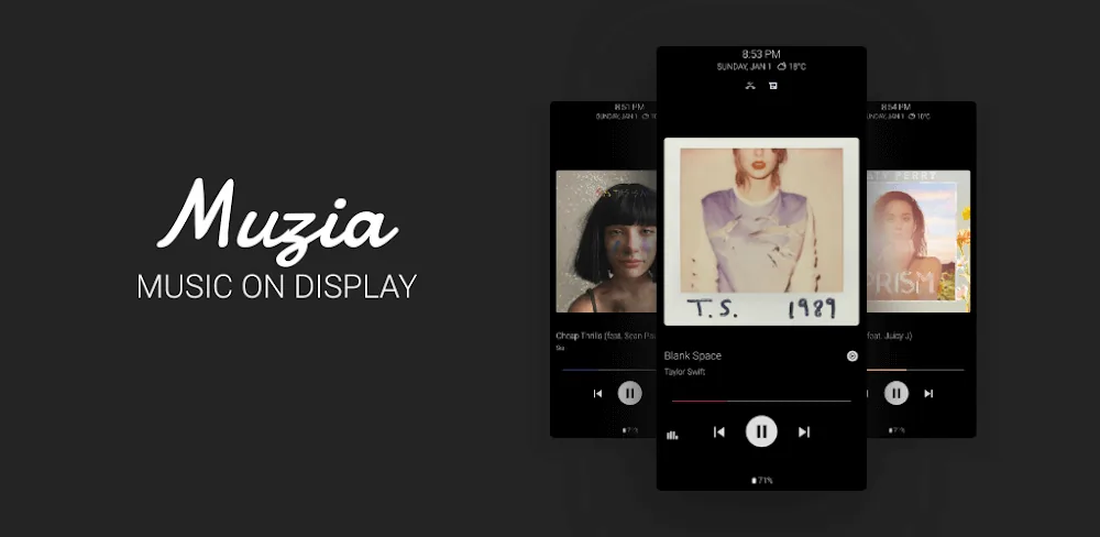 Muzia: Music on Display screenshot 1