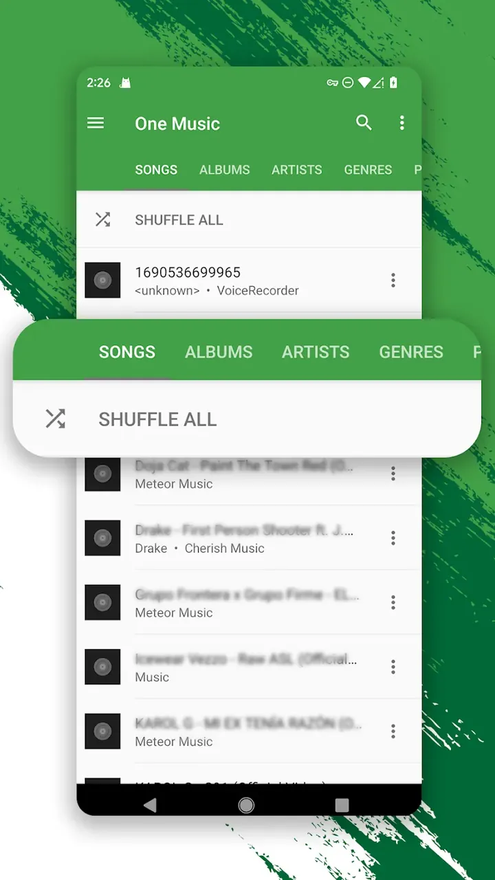 One Music screenshot 2