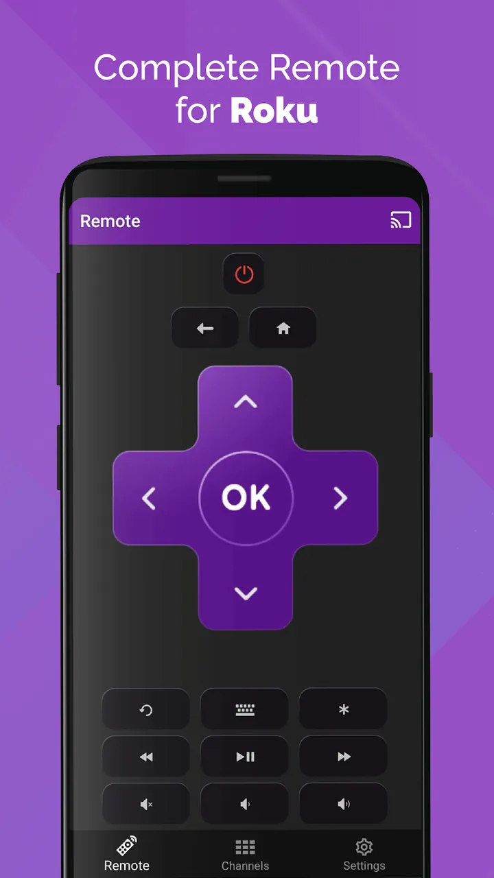 Remote Control for Roku TV screenshot 2