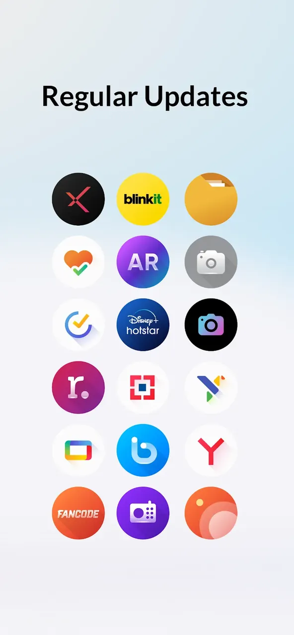 Pixel 3D Plus Icon Pack interface preview 5