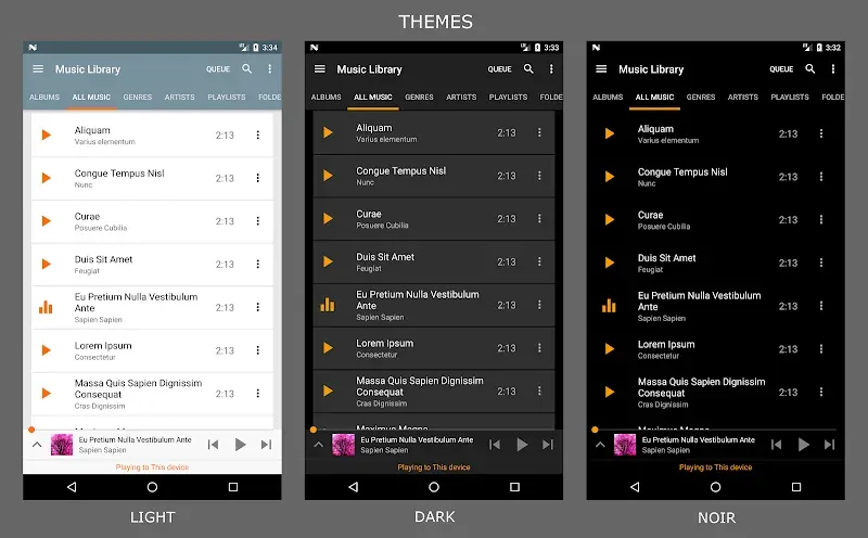 Hi-Fi Cast - Music Player screenshot 5