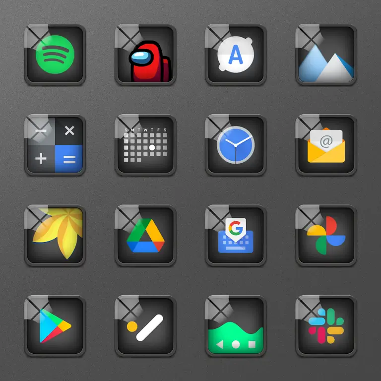 Glassy Icon Pack screenshot 7
