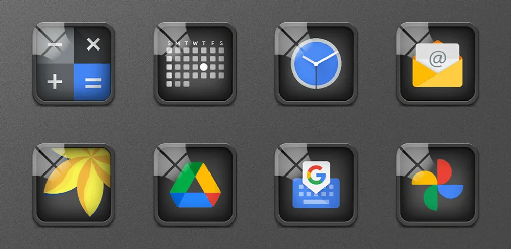 Glassy Icon Pack screenshot 1
