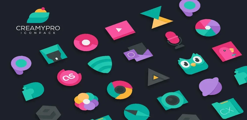 Creamy Icon pack screenshot 1