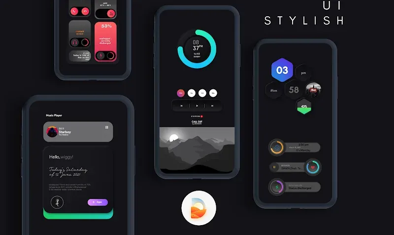 Dunes KWGT screenshot 4