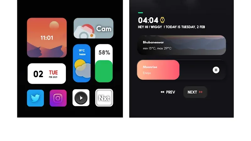 Dunes KWGT screenshot 6