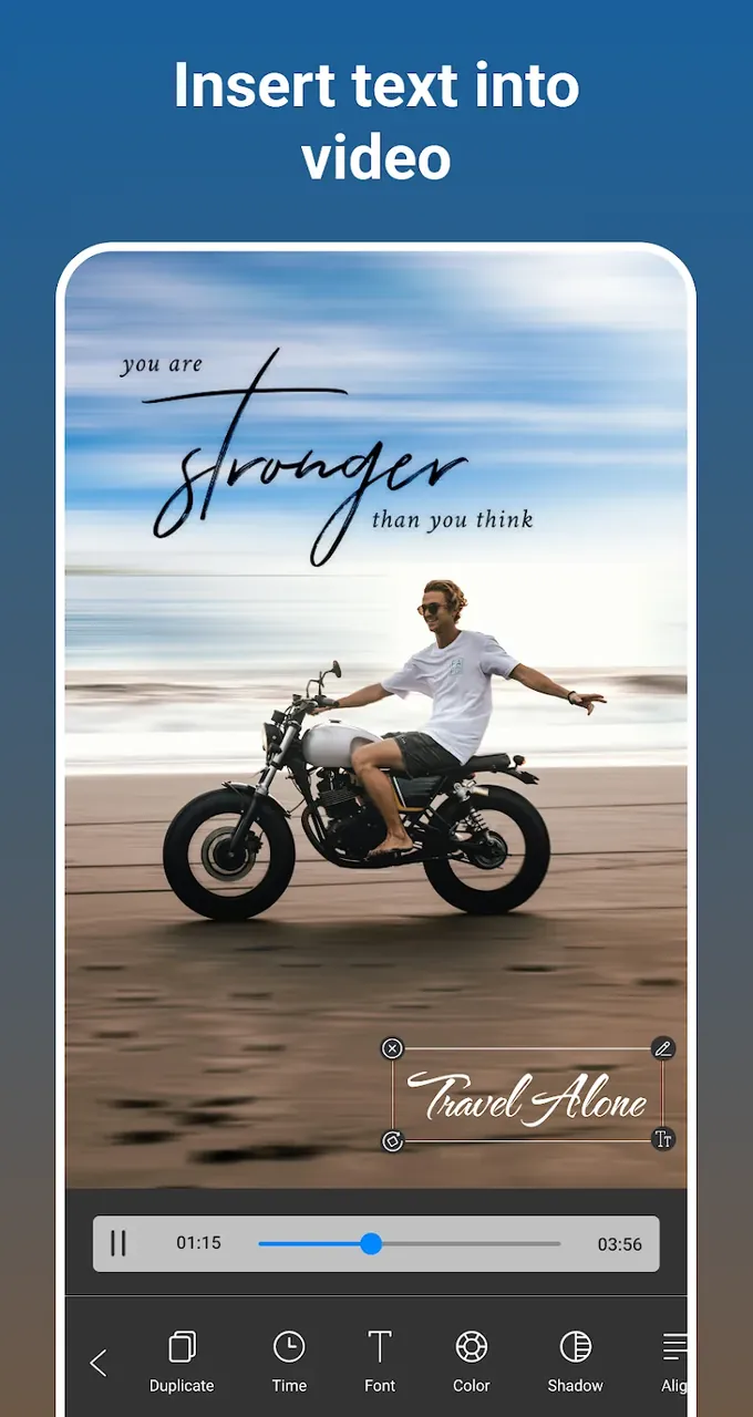Text On Video screenshot 2