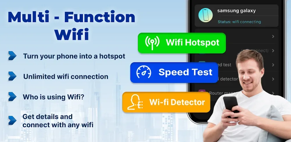 Wifi Password: Wifi Hotspot screenshot 1