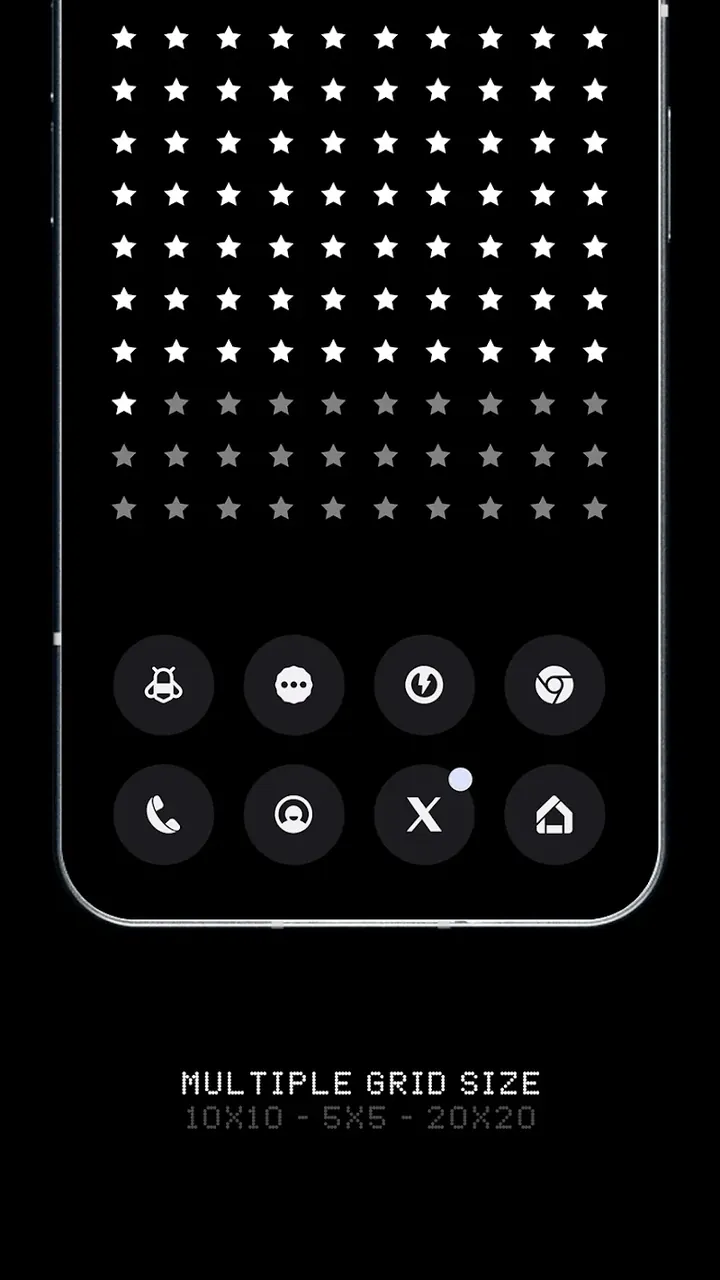 Dots Live Wallpaper - Battery screenshot 4