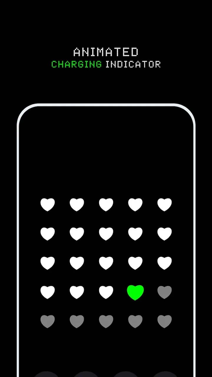 Dots Live Wallpaper - Battery screenshot 5