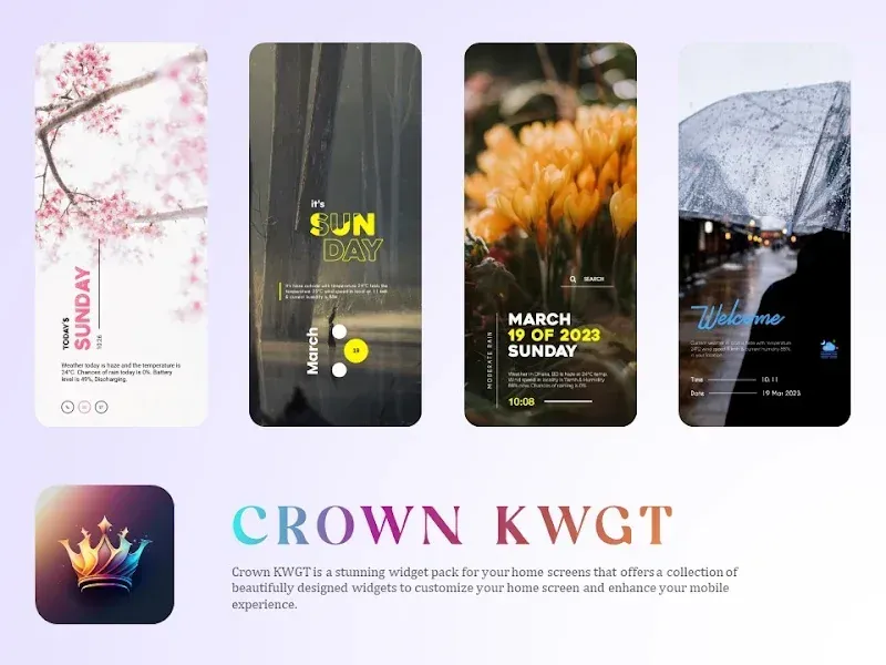 Crown KWGT screenshot 5