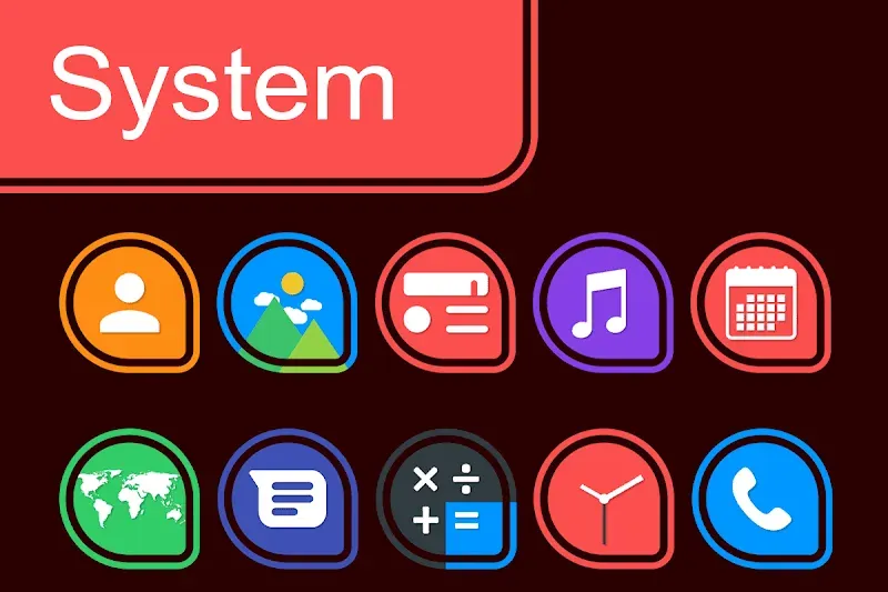 Pixel Ring Drop - Icon Pack screenshot 3