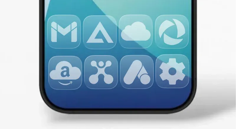 iOS Liquid Glass - Icon Pack screenshot 4