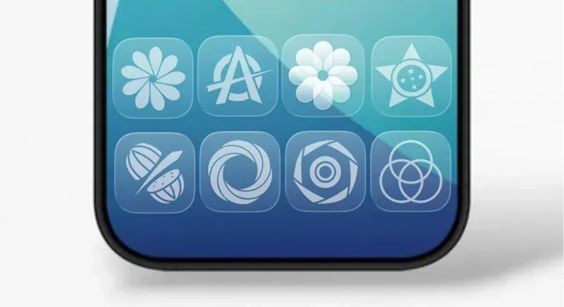 iOS Liquid Glass - Icon Pack screenshot 2