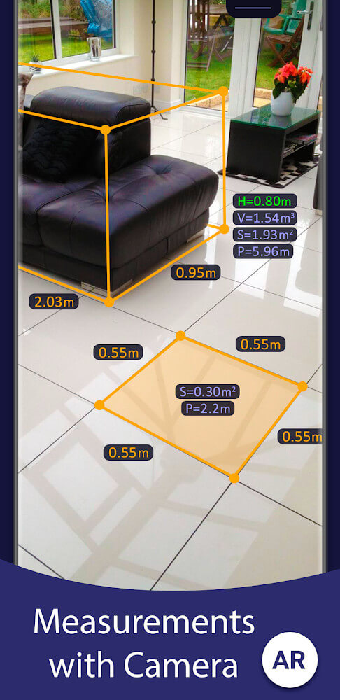 AR Ruler App screenshot 2