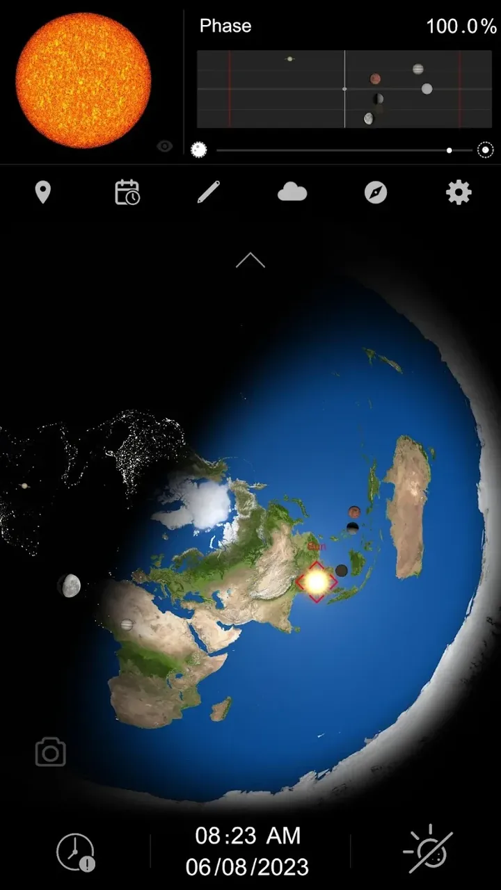 Flat Earth Pro screenshot 2