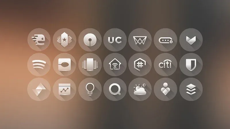 Glass UI Icon Pack preview image 5
