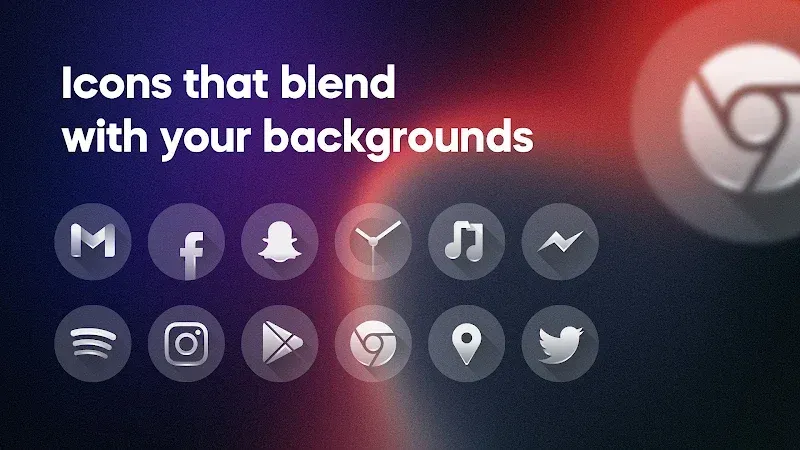 Glass UI Icon Pack preview image 3