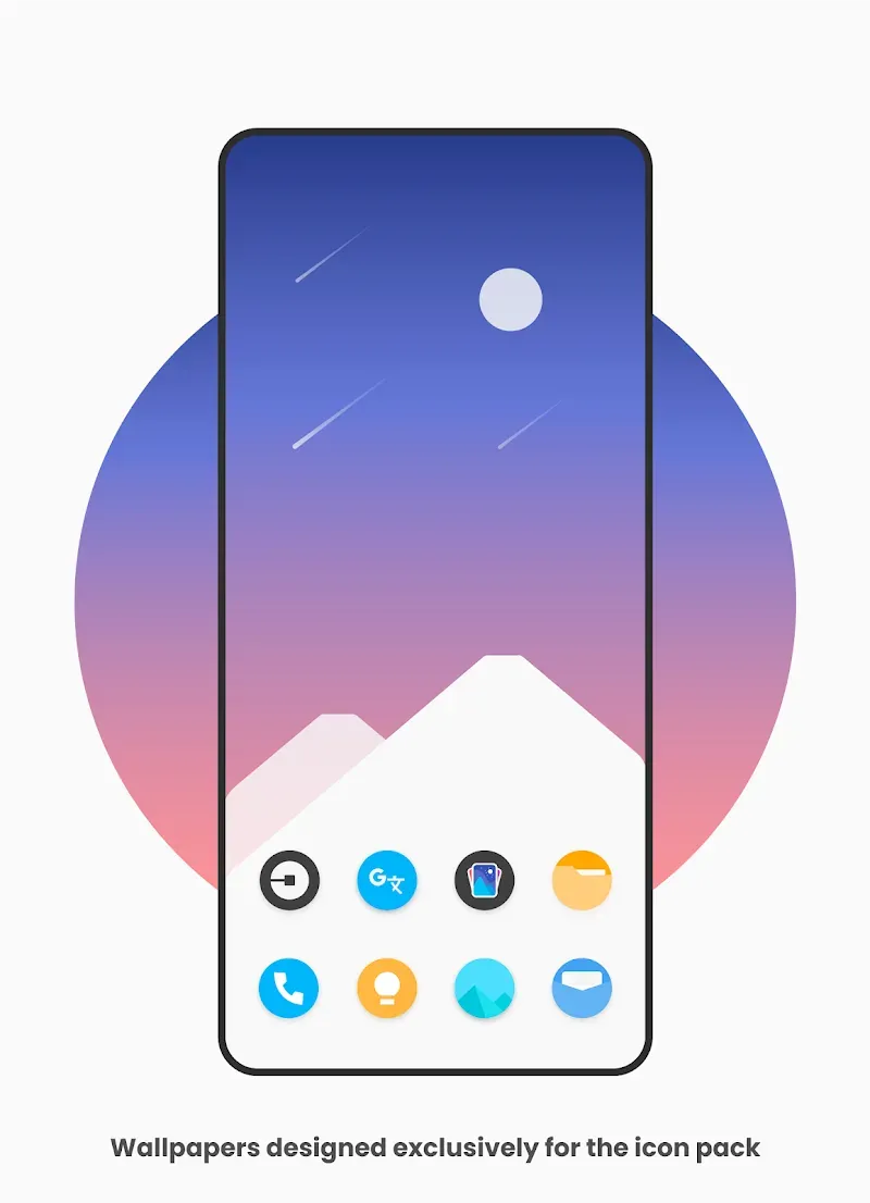 Flat Pie - Icon Pack screenshot 2