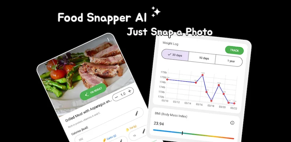 FoodSnapper AI: Cal Counter screenshot 1