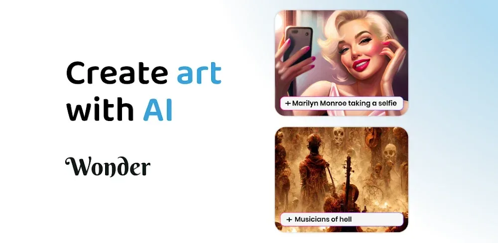 Wonder AI Art Generator screenshot 1