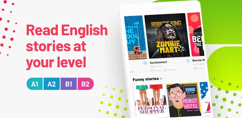 Readable: Read English Stories screenshot 1