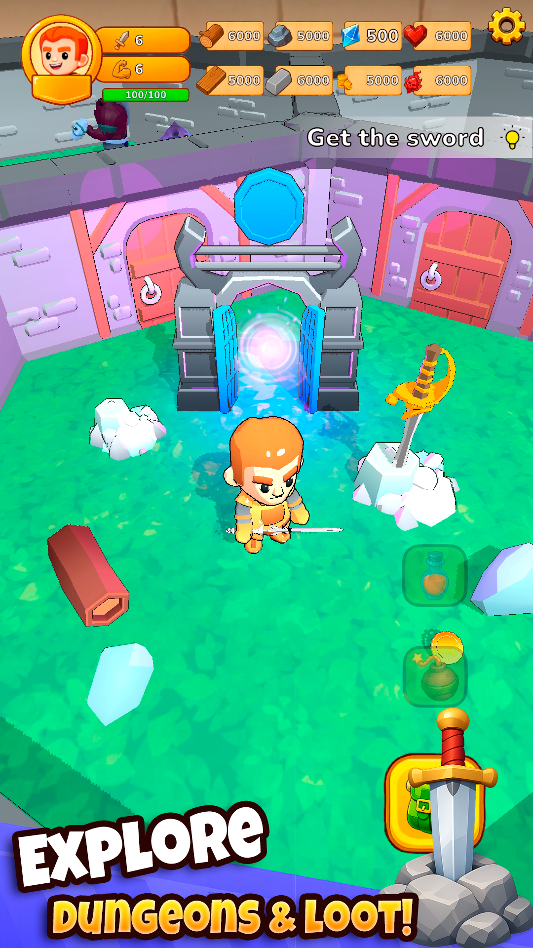 Dungeon Sword Castles screenshot 2