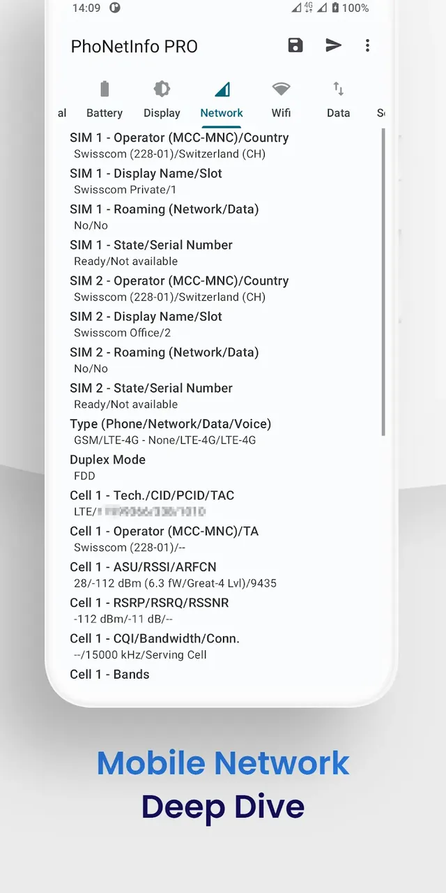 Device Info - PhoNetInfo PRO screenshot 5