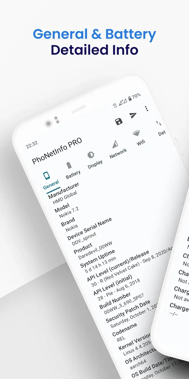 Device Info - PhoNetInfo PRO screenshot 2
