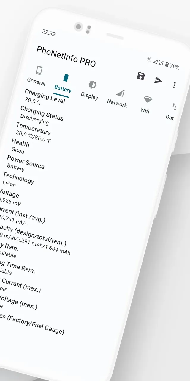 Device Info - PhoNetInfo PRO screenshot 3