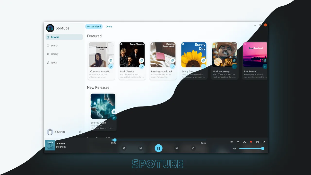 Spotube screenshot 1