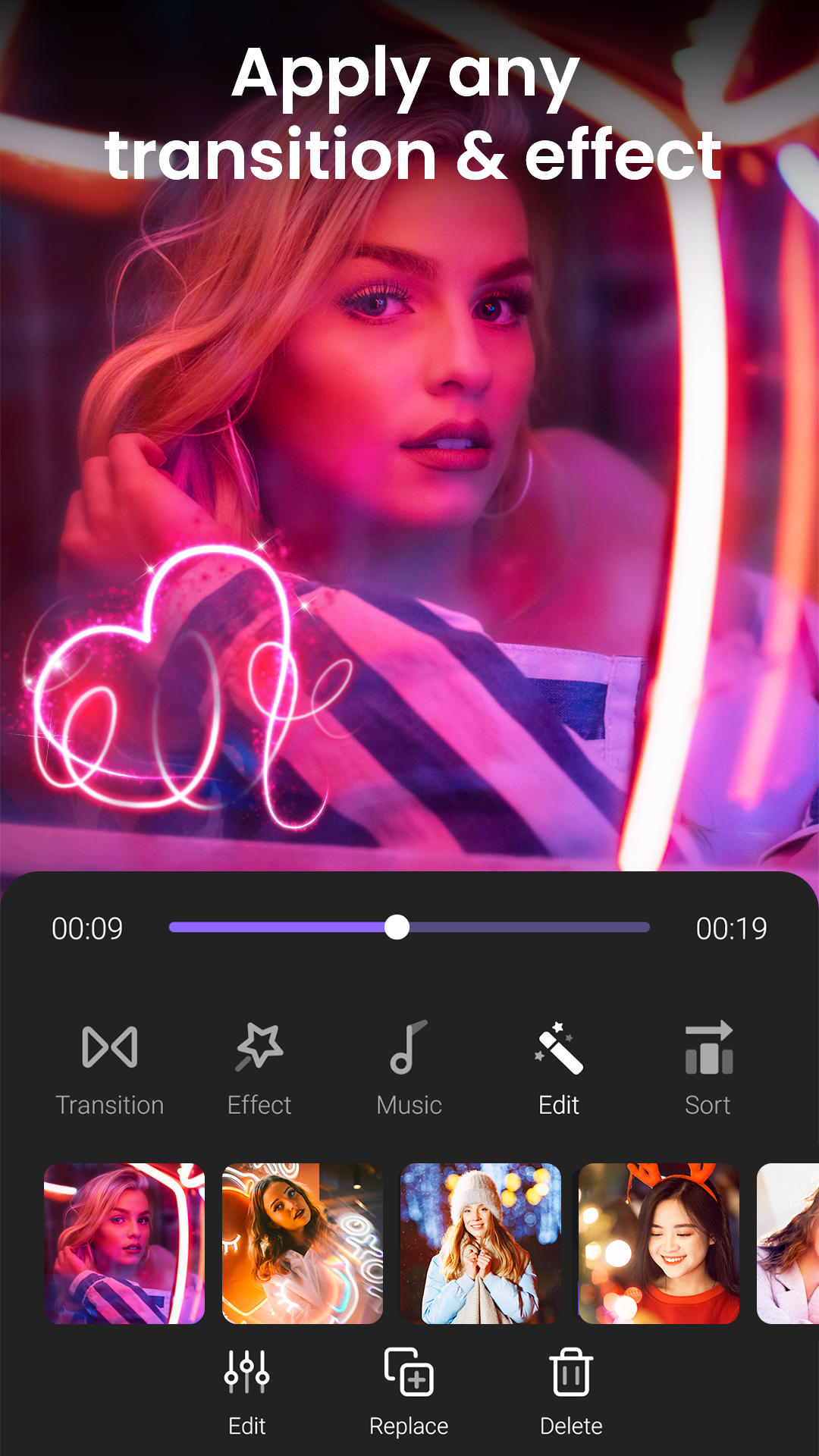 Photo video maker with music screenshot 2