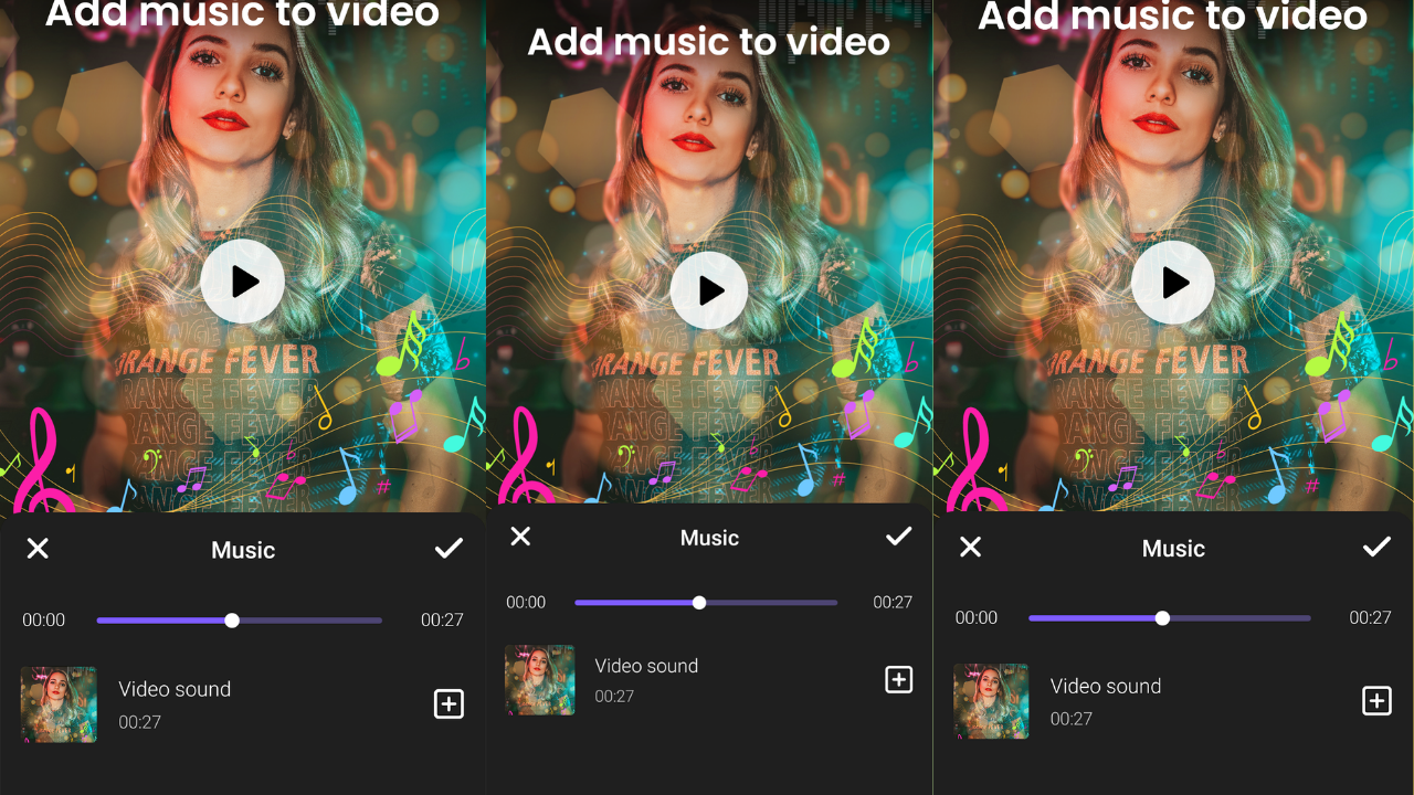 Photo video maker with music screenshot 1