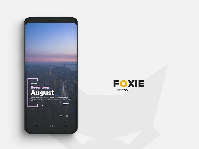 Foxie for KWGT screenshot 5