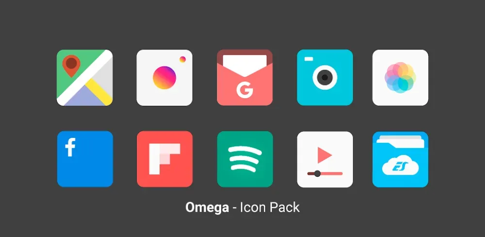 Omega - Icon Pack screenshot 1