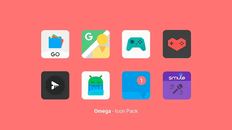 Omega - Icon Pack screenshot 6
