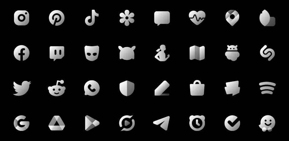 CHIC LIGHT Icon Pack screenshot 1