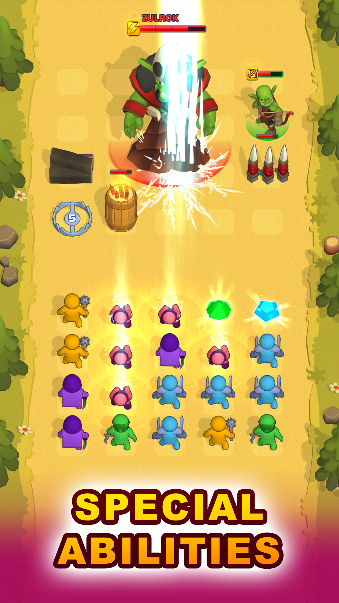 Color Heroes: Connect & Attack screenshot 3