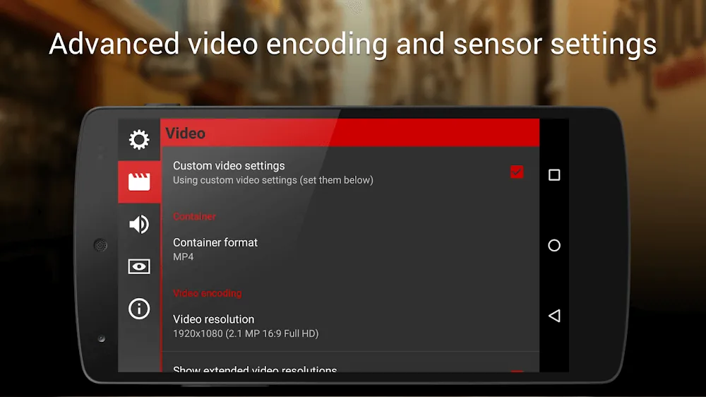 Cinema FV-5 screenshot 6
