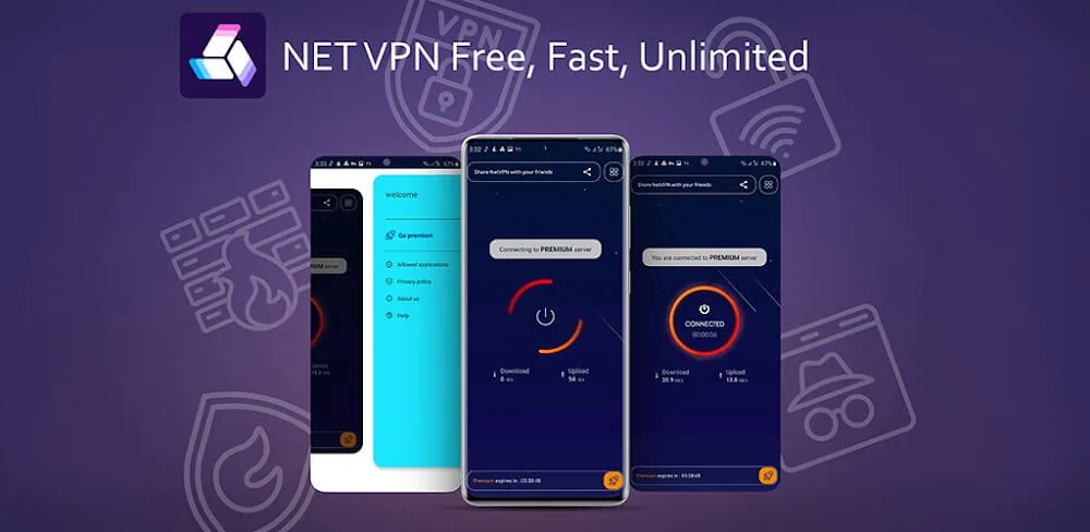 NETVPN app screenshot 1