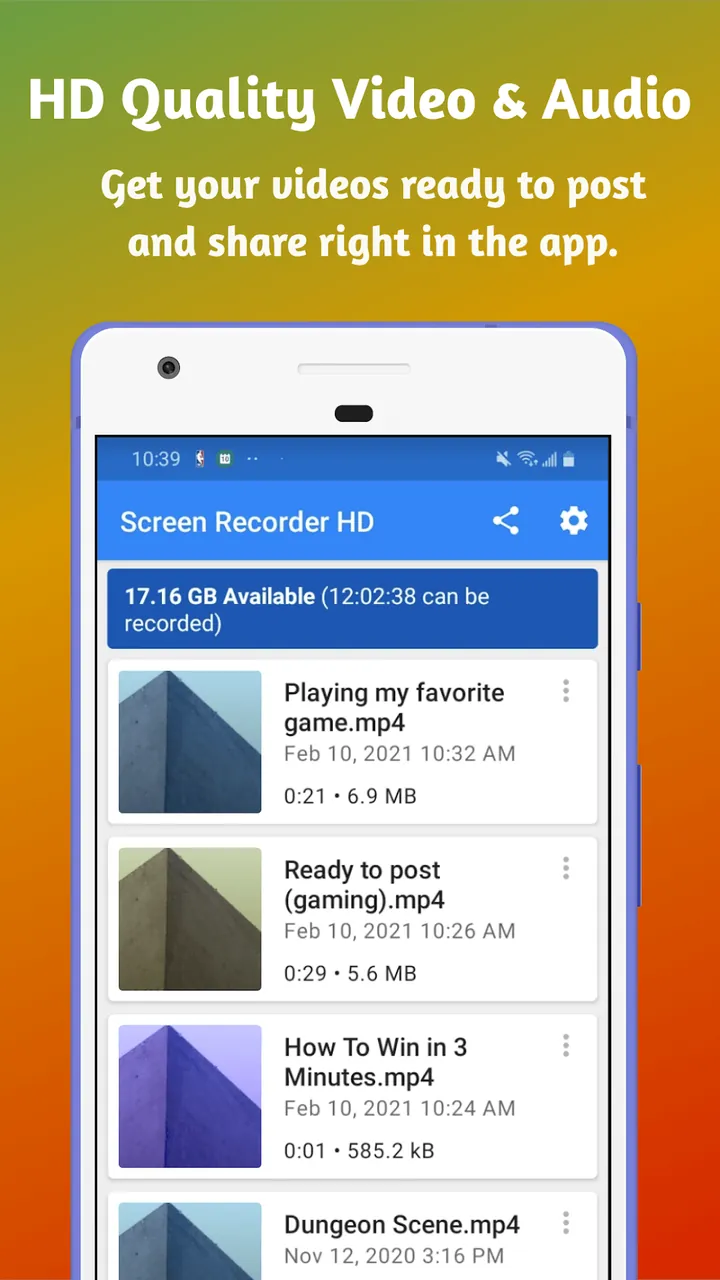 Screen Recorder HD screenshot 6