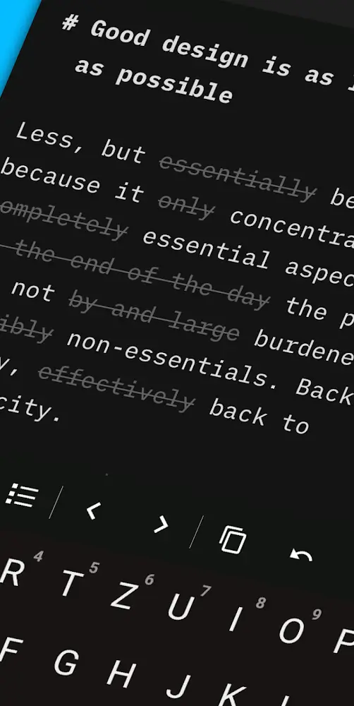 iA Writer screenshot 3