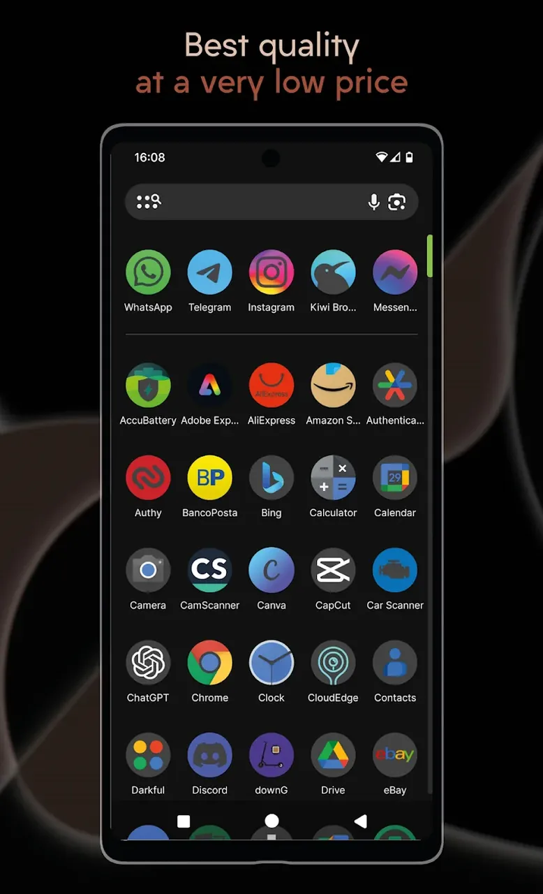 Darkful - Icon Pack screenshot 3
