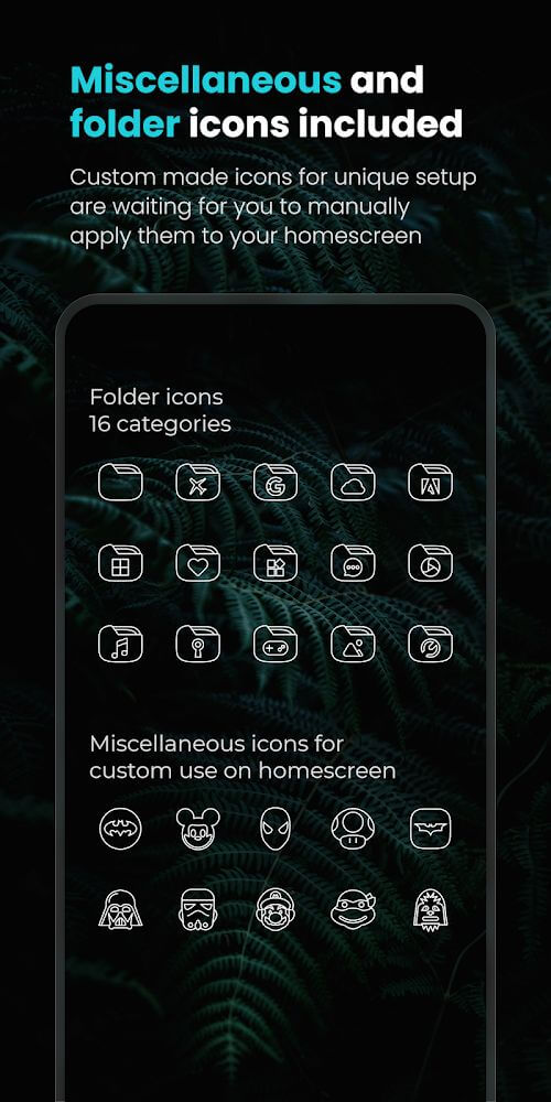 Vera Outline White Icon Pack screenshot 6