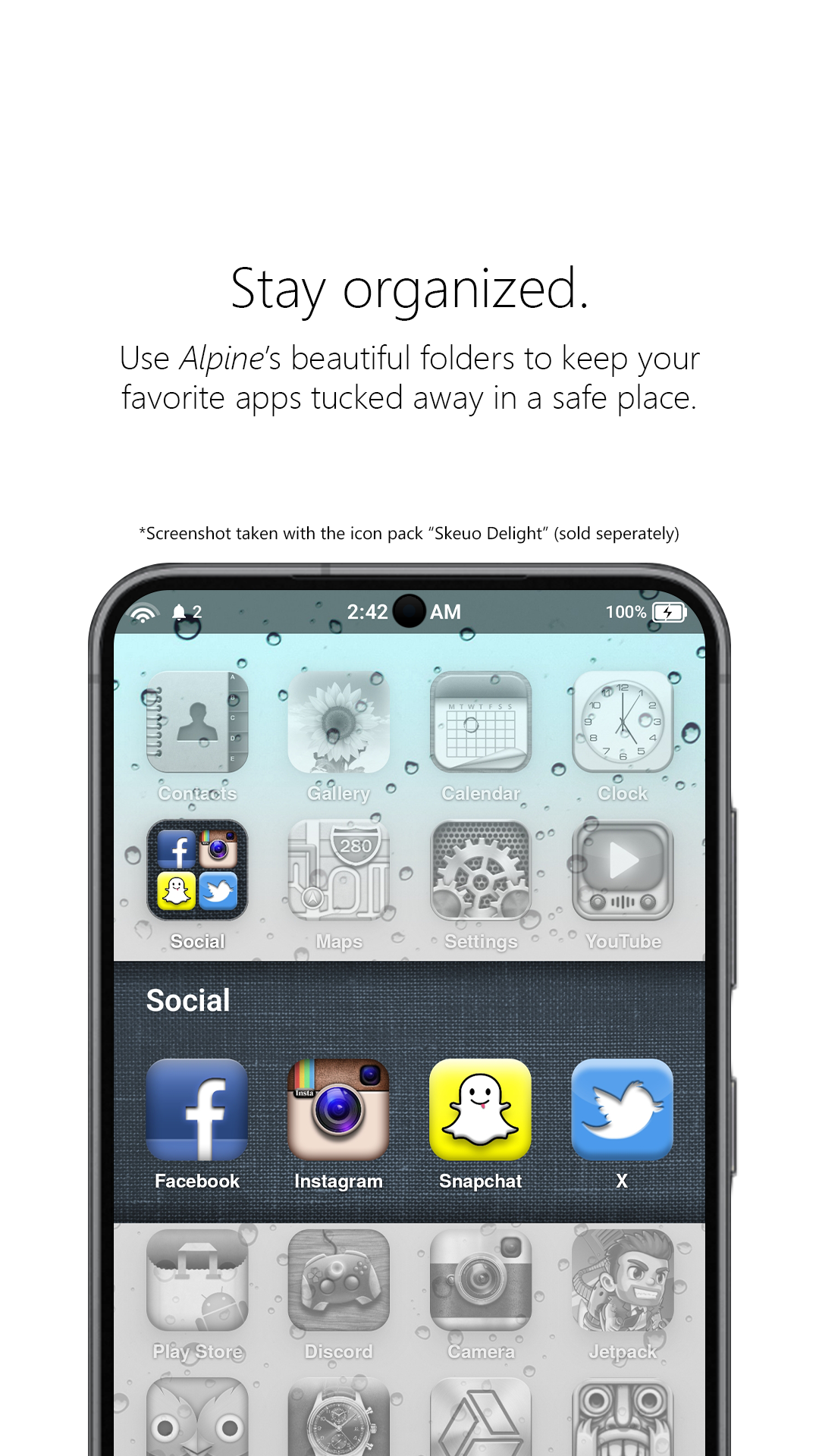 Alpine Launcher screenshot 2