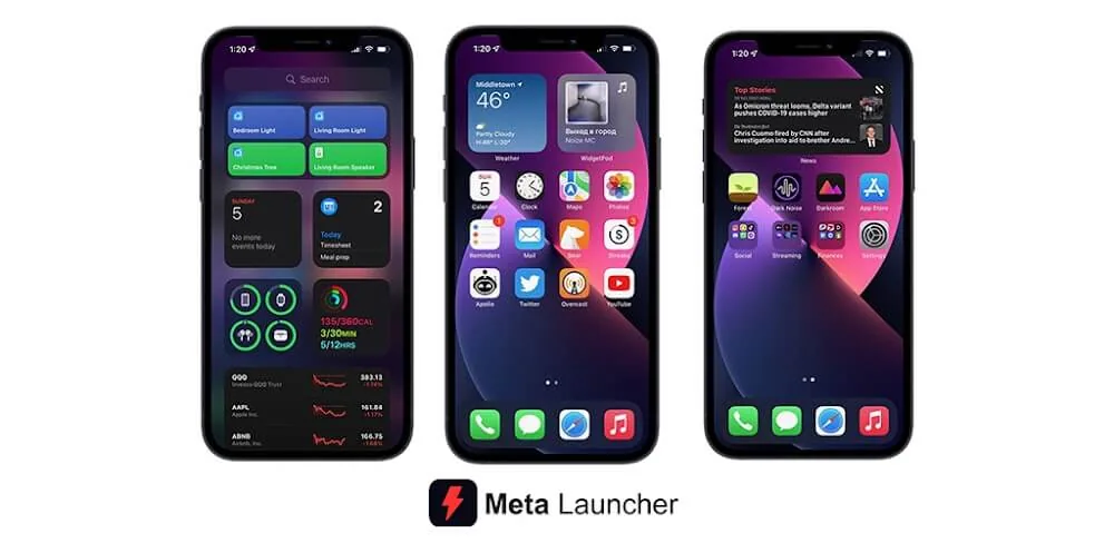 Meta Launcher screenshot 1