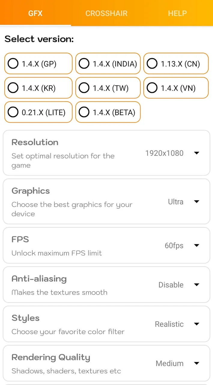 GFX Tool Pro - Game Booster screenshot 2