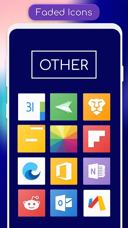 Faded - Icon Pack screenshot 2